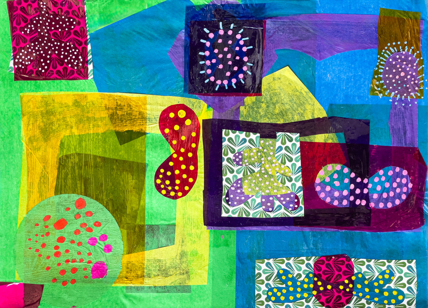 Cellophane Cutouts I