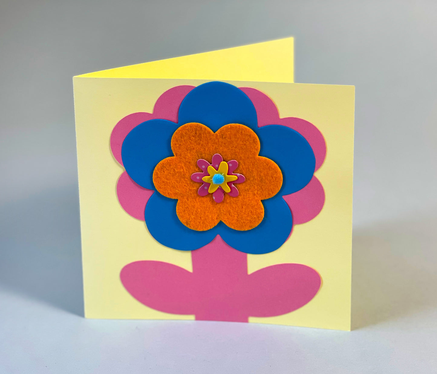 Orange & Pink Daisy