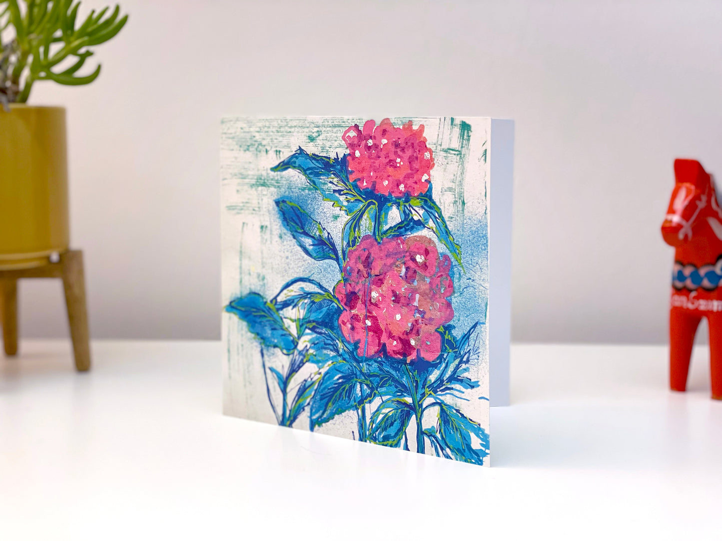 Pink Hydrangeas